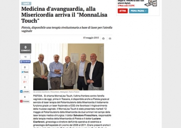 Medicina d’avanguardia, alla Misericordia arriva il “MonnaLisa Touch”